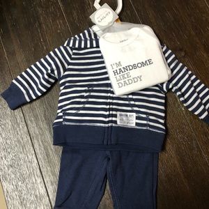 Carters 3 piece layette